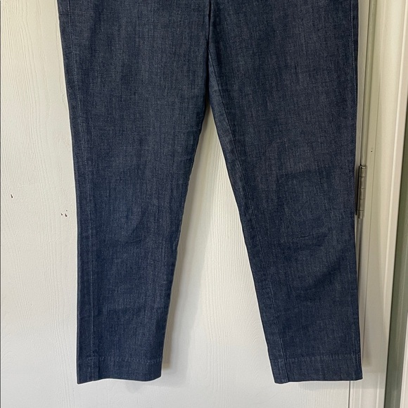 Banana Republic Hampton Fit Cropped Dark Wash Denim Jeans Size 4 (fits up to 8) - Picture 6 of 10